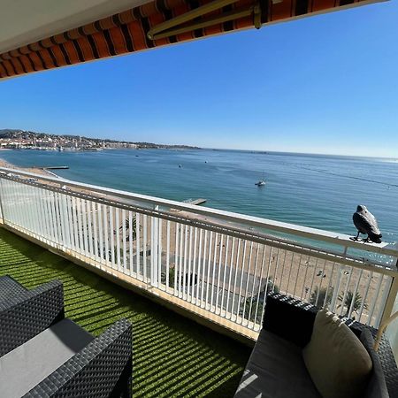 Frejus Plage - T2 -Vue Mer Feerique Apartment Exterior photo