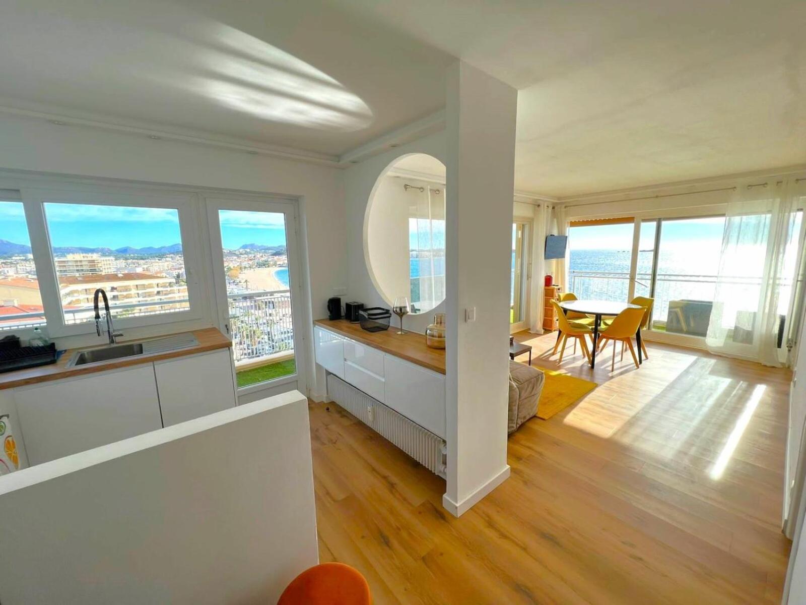 Frejus Plage - T2 -Vue Mer Feerique Exterior photo
