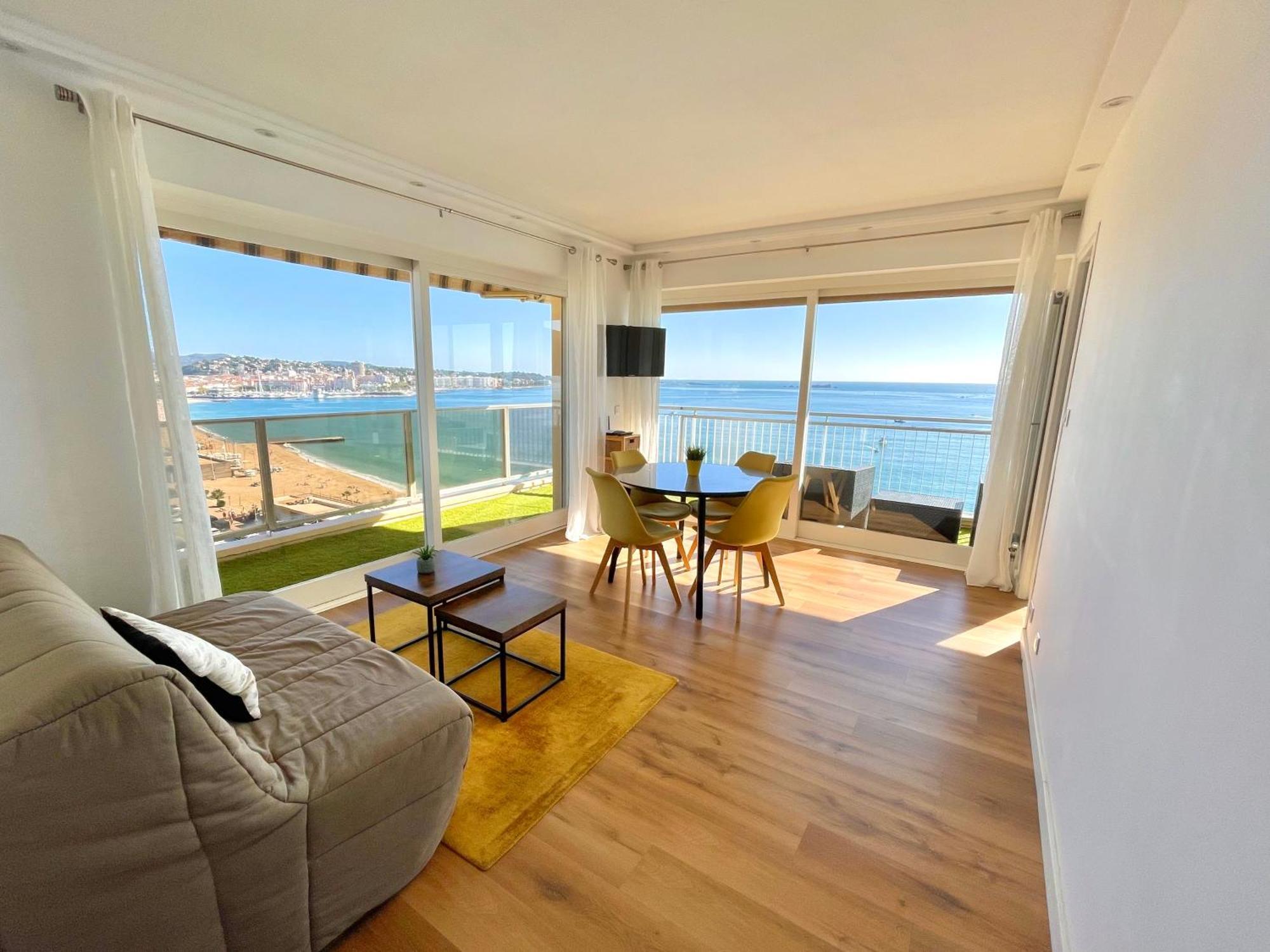 Frejus Plage - T2 -Vue Mer Feerique Exterior photo